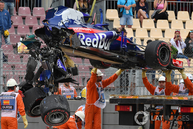 Маршали, Брендон Хартлі, Scuderia Toro Rosso STR13