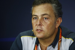 Mario Isola, Racing Manager, Pirelli Motorsport, nella conferenza stampa FIA