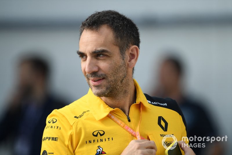 Cyril Abiteboul, directeur général, Renault F1 Team
