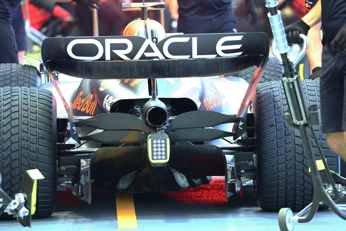 Red Bull Racing RB18 difüzör detayı, Singapur GP