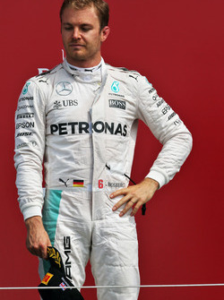 Nico Rosberg, Mercedes AMG F1 sul podio