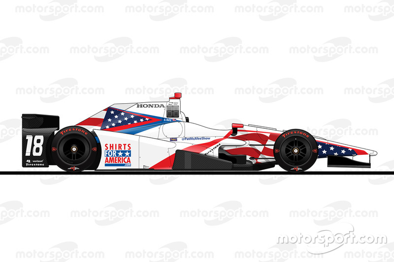 Startpositie 24: Conor Daly (Coyne-Honda)