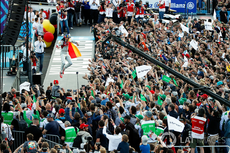Daniel Abt, Audi Sport ABT Schaeffler, wins the Berlin ePrix