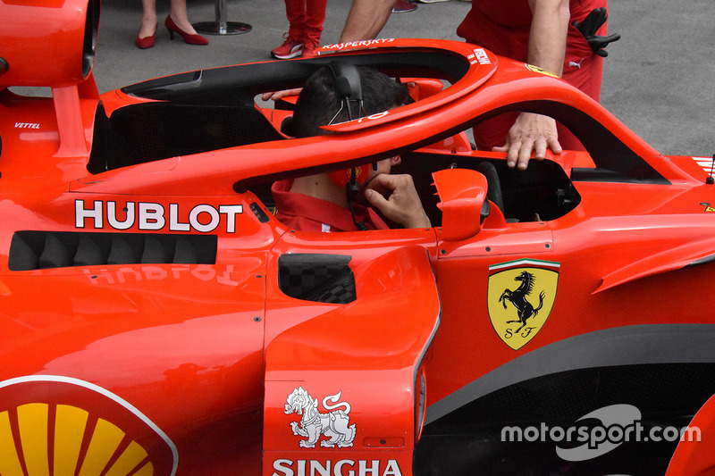 Ferrari SF71H halo