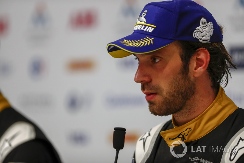 Jean-Eric Vergne, Techeetah in the post race press conference