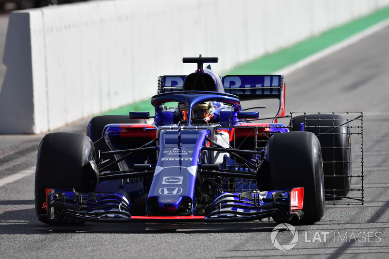 Sean Gelael, Scuderia Toro Rosso STR13 aero sensörü