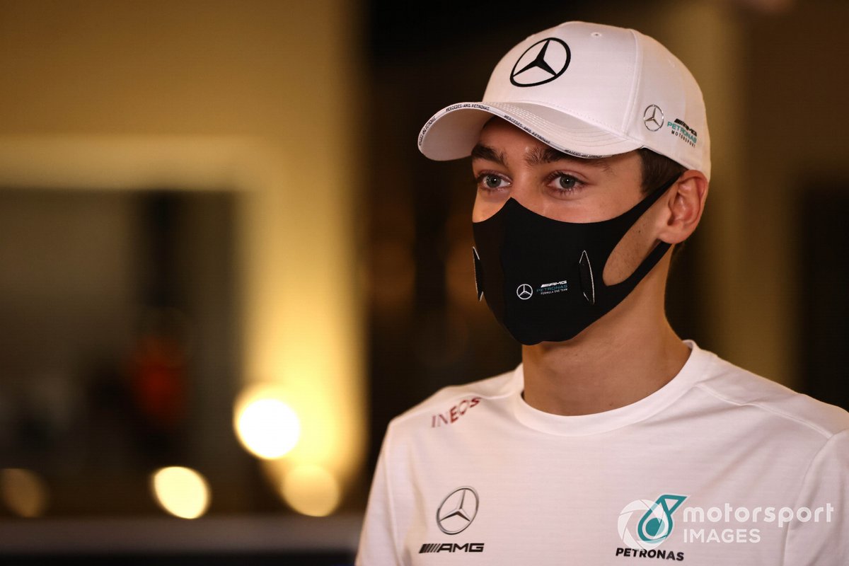 George Russell, Mercedes-AMG F1 Valtteri Bottas, Mercedes-AMG F1