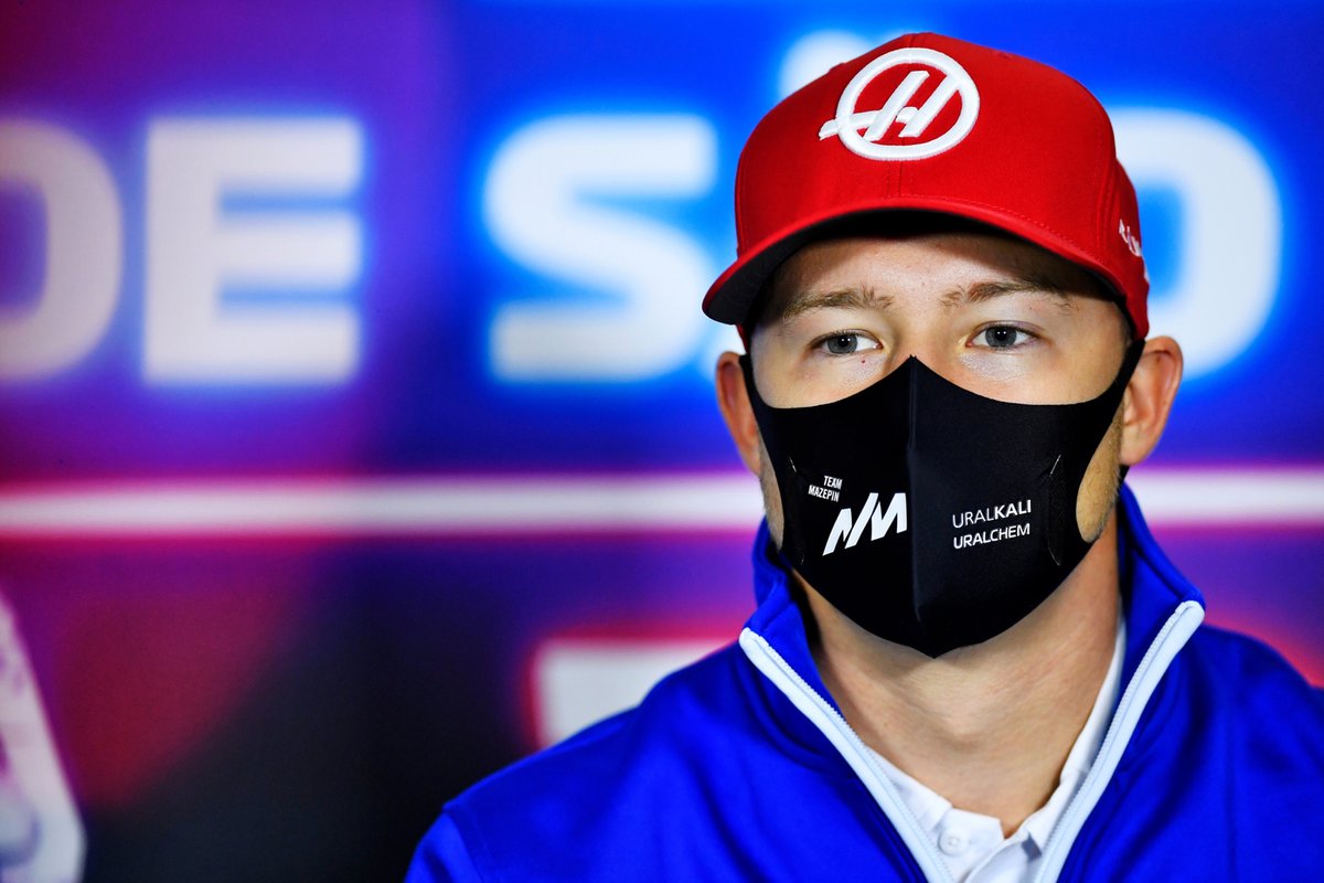 Nikita Mazepin, Haas F1, Drivers Press Conference