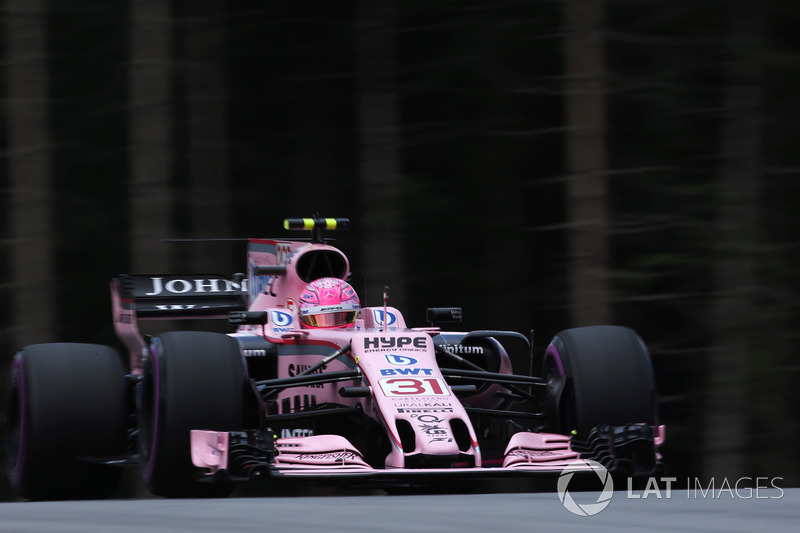 Esteban Ocon, Sahara Force India F1 VJM10