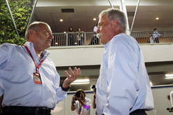 Ron Dennis, McLaren met Chase Carey, Formula One Group