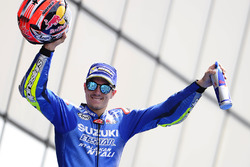 Подіум: третє місце Маверіка Віньялеса, Team Suzuki MotoGP
