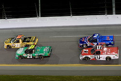 Grant Enfinger, GMS Racing Chevrolet, Johnny Sauter, GMS Racing Ford