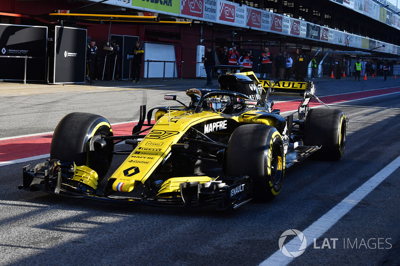 Nico Hulkenberg, Renault Sport F1 Team RS18