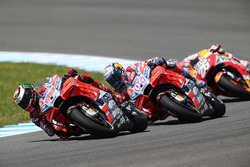 Jorge Lorenzo, Ducati Team, Andrea Dovizioso, Ducati Team, Dani Pedrosa, Repsol Honda Team