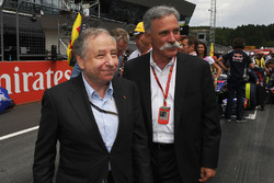 Jean Todt, FIA President, Chase Carey, Chief Executive Officer, Executive Chairman of the Formula One Group