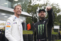 Jenson Button ve Liam Doran, JRM Racing