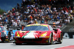 #51 Spirit of Race, Ferrari F488 GTE: Gianluca Roda, Giorgio Roda, Andrea Bertolini