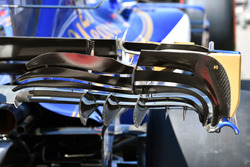 Sauber C36 detail voorvleugel