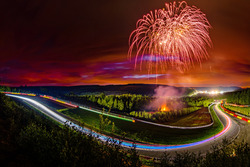 Feuerwerk bei den 24h Spa