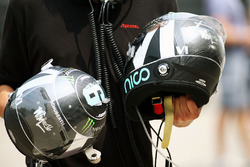 Helmen van Nico Rosberg, Mercedes AMG F1 Team