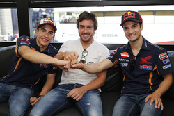 Marc Marquez, Repsol Honda Team, Fernando Alonso, Dani Pedrosa, Repsol Honda Team