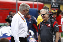 Ross Brawn, Formel-1-Motorsportchef, Gene Haas, Haas-Teambesitzer