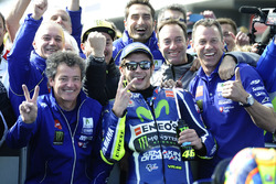 Tweede plaats Valentino Rossi, Yamaha Factory Racing