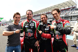 LMP2 pole sitters #43 RGR Sport by Morand Ligier JSP2 - Nissan: Ricardo Gonzalez, Filipe Albuquerque