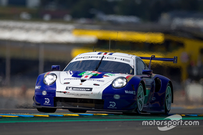 #91 Porsche GT Team Porsche 911 RSR: Richard Lietz, Gianmaria Bruni, Frédéric Makowiecki