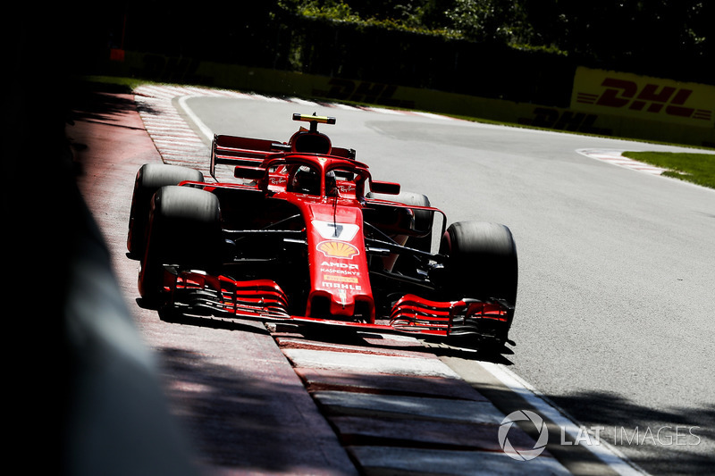 Kimi Raikkonen, Ferrari SF71H.