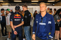 Marcus Ericsson, Sauber en el desfile de pilotos