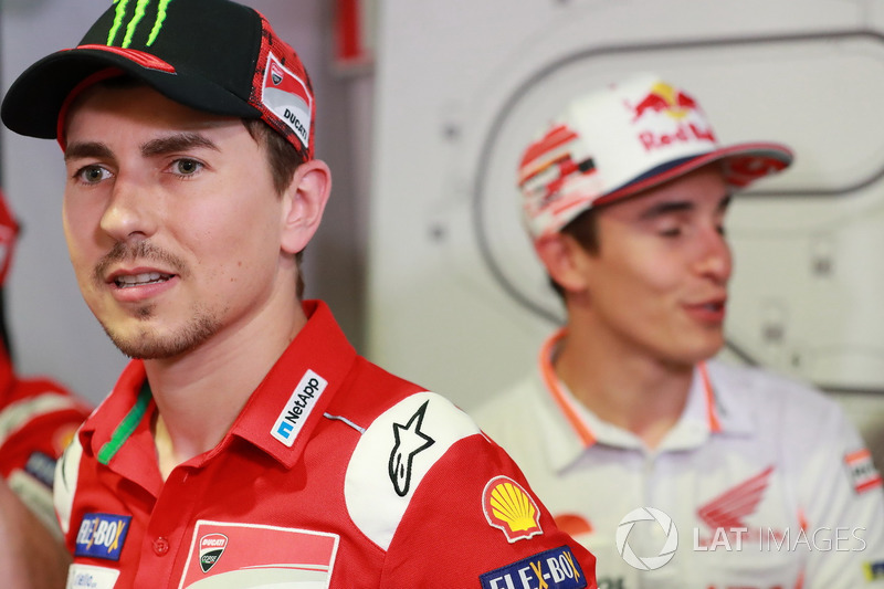 Хорхе Лоренсо, Ducati Team, Марк Маркес, Repsol Honda Team