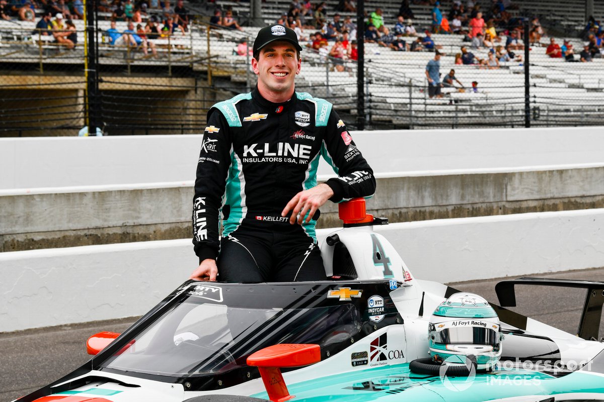 P30 Dalton Kellett, A.J. Foyt Enterprises Chevrolet