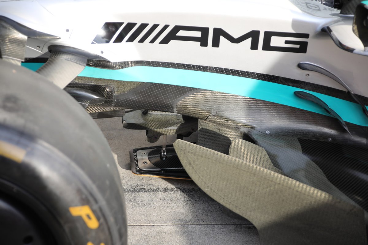 Detalles técnicos del Mercedes W13