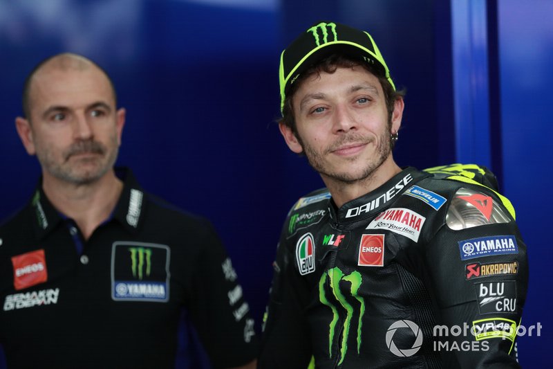 Valentino Rossi, Yamaha Factory Racing, mit Massimo Meregalli