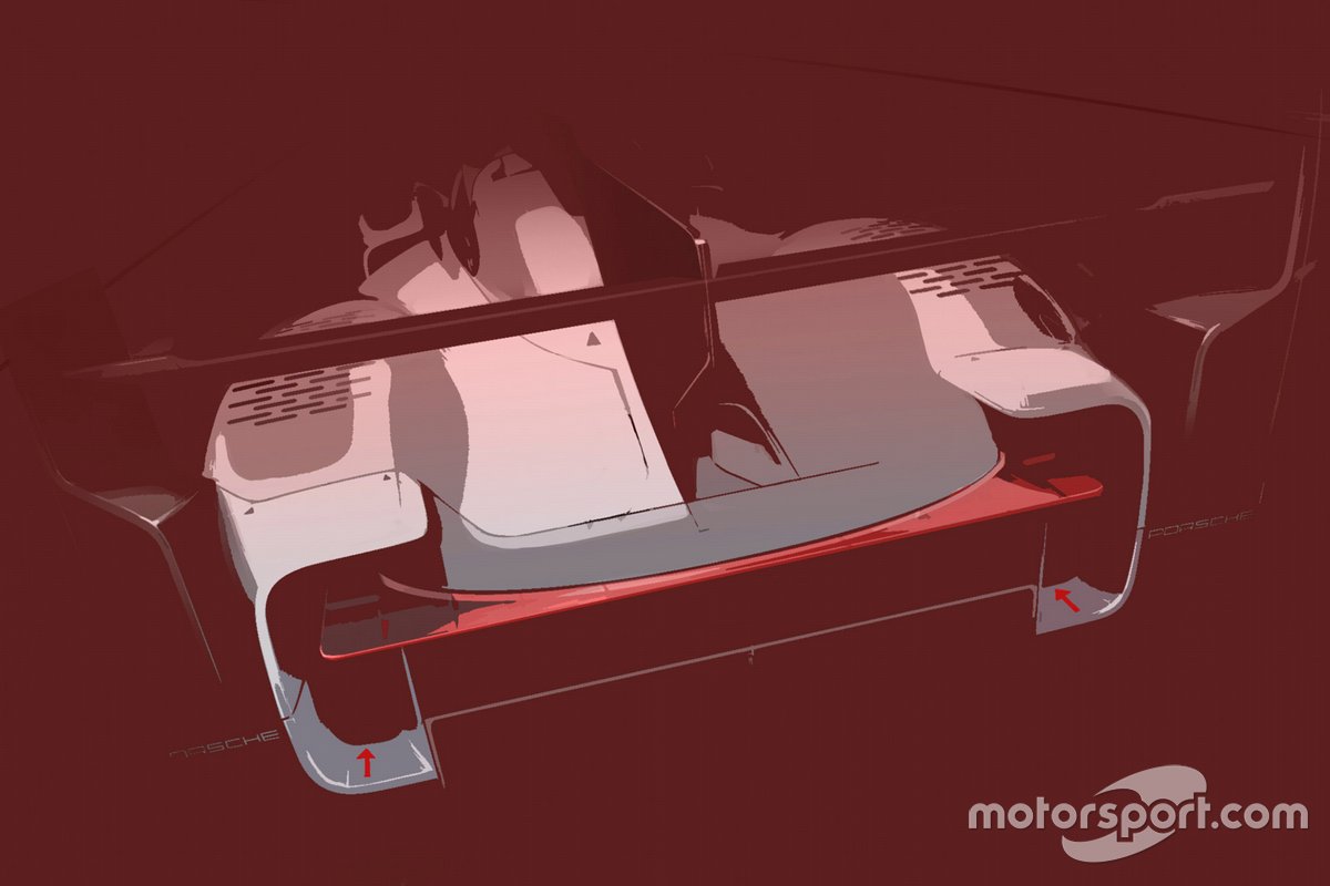 Тизер машины Porsche Motorsport в классе LMDh