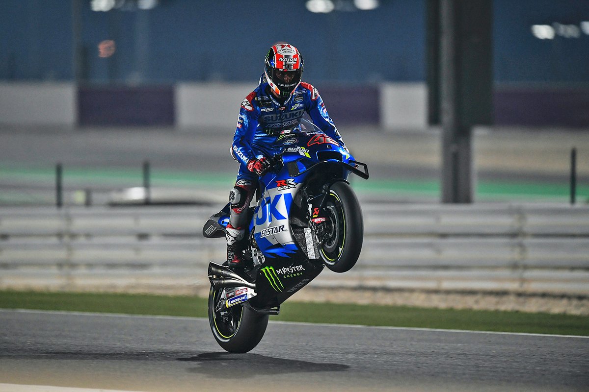 Alex Rins, Team Suzuki MotoGP.