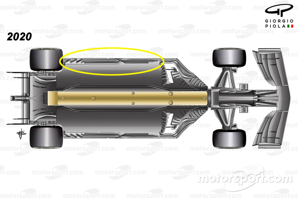 Haas-Ferrari VF-20 taban detay