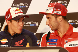 Marc Marquez, Repsol Honda Team e Andrea Iannone, Ducati Team
