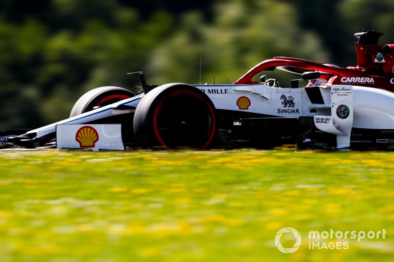 Kimi Räikkönen 2019 im Alfa Romeo C38