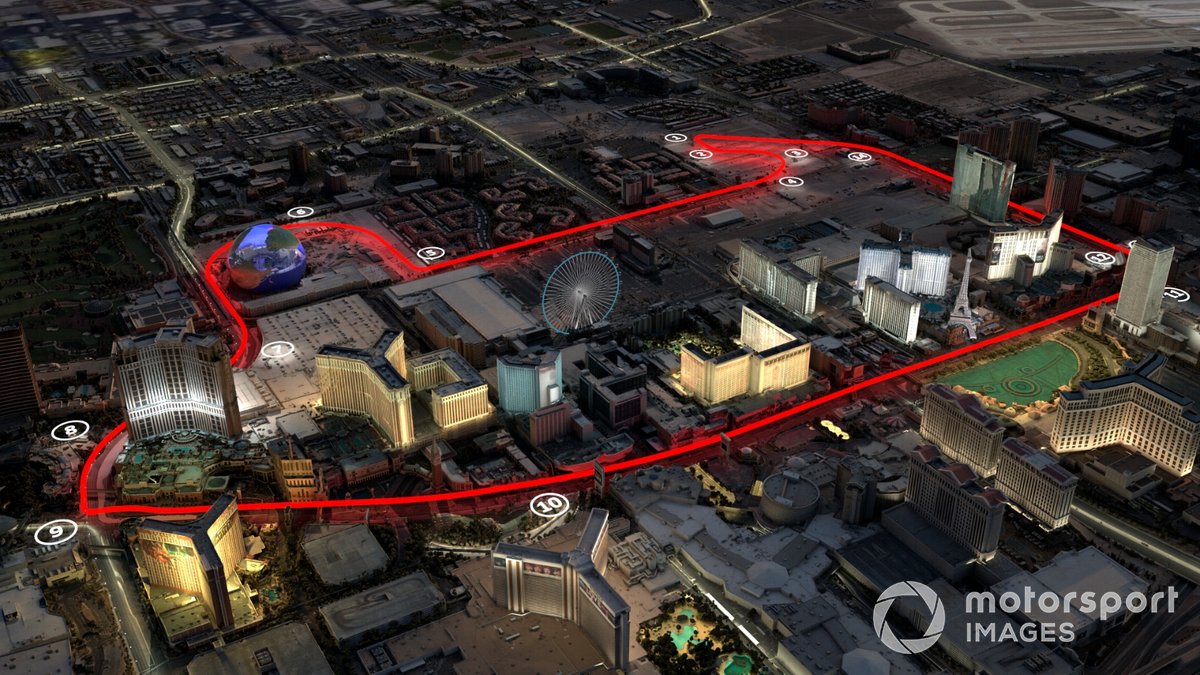 La pista di Las Vegas