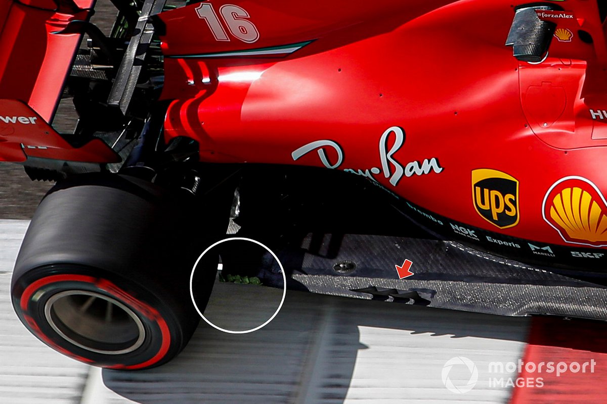 Ferrari SF1000 taban detay