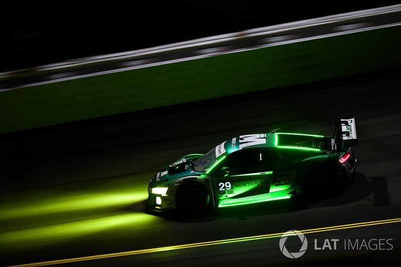#29 Montaplast by Land-Motorsport Audi R8 LMS GT3, GTD: Christopher Mies, Sheldon van der Linde, Jeffrey Schmidt, Kelvin van der Linde