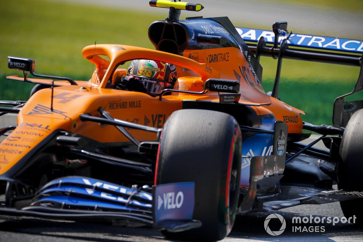 P6 Lando Norris, McLaren MCL35