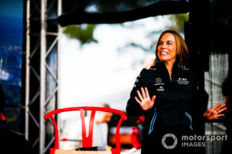Claire Williams, directrice adjointe, Williams Racing