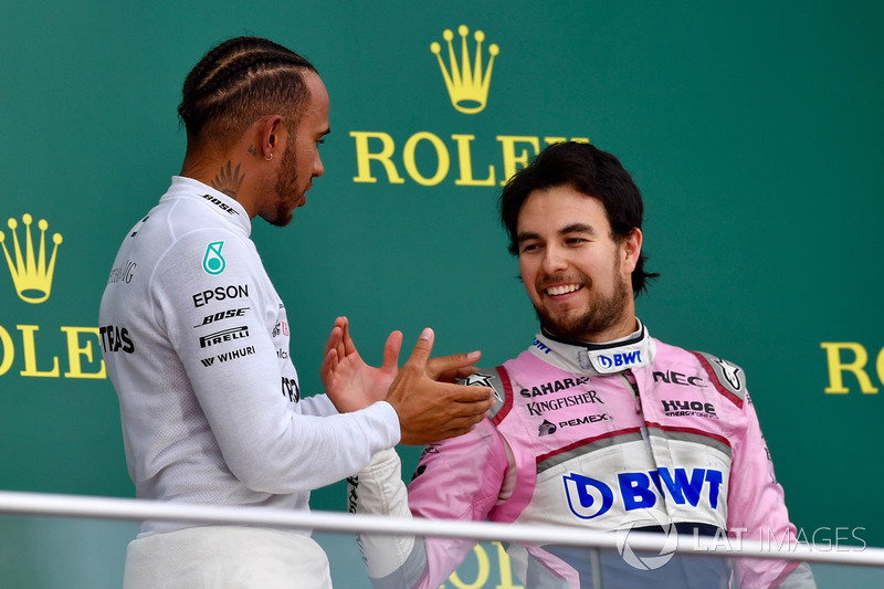 Льюіс Хемілтон, Mercedes-AMG F1, Серхіо Перес, Force India