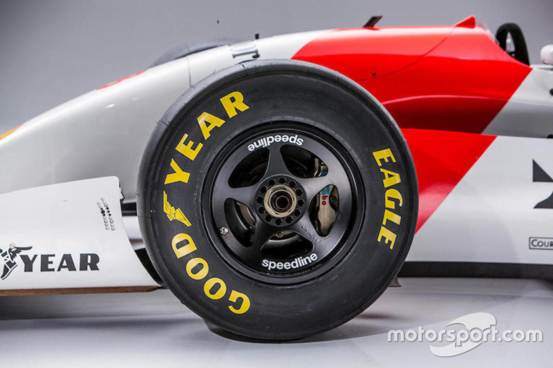 El McLaren-Cosworth Ford MP4/8A de Ayrton Senna