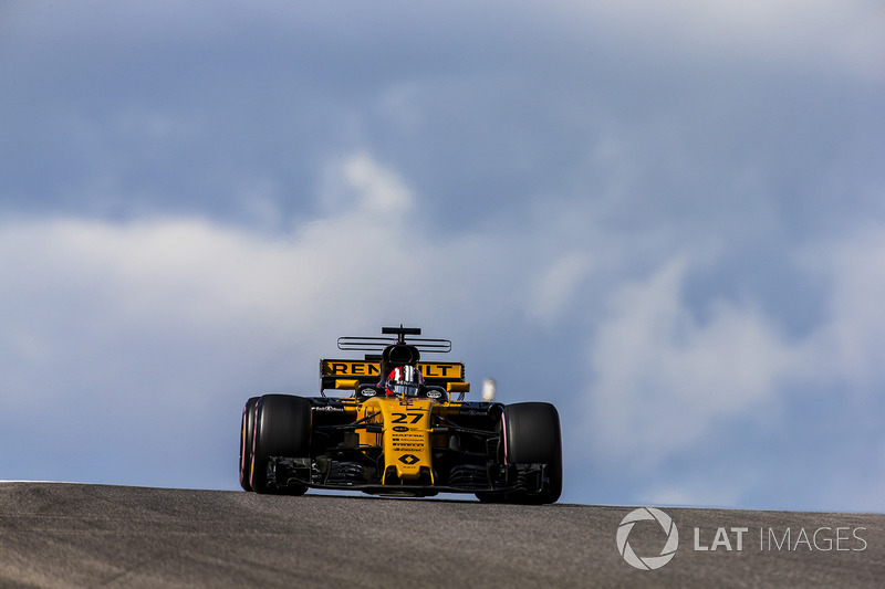 Nico Hulkenberg, Renault Sport F1 Team RS17 (P)