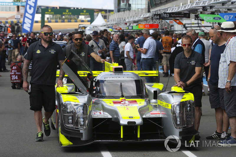 Автомобиль ENSO CLM P1/01 (№4) команды ByKolles Racing Team