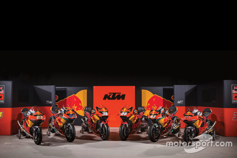 Alle motoren van KTM